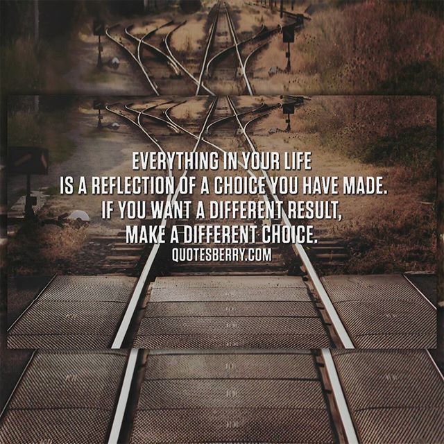 Everything In Your Life Is A Reflection Of A Choice You Have Made Pictures, Photos, and Images