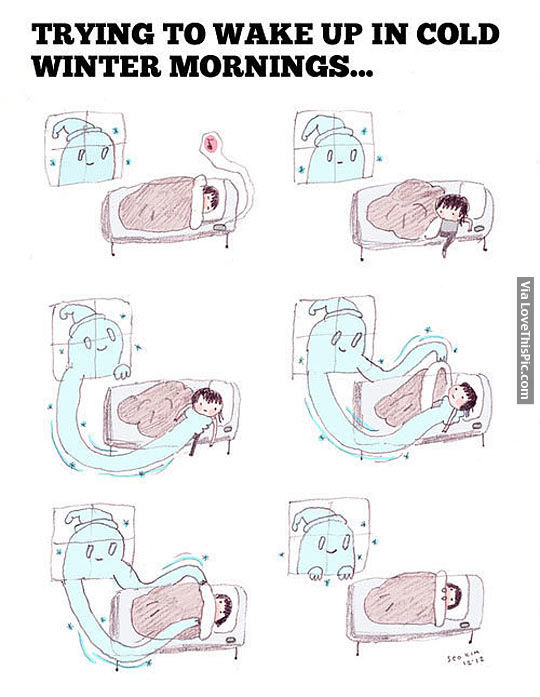 Trying To Wake Up In Cold Winter Mornings Pictures, Photos, and Images for Facebook, Tumblr