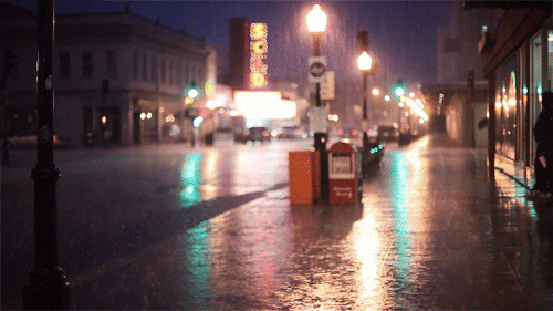 Rainy Night in Town Rainy Night in Town