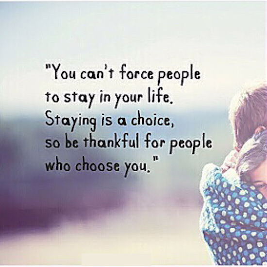 You Cant Force People To Stay In Your Life Pictures, Photos, and Images