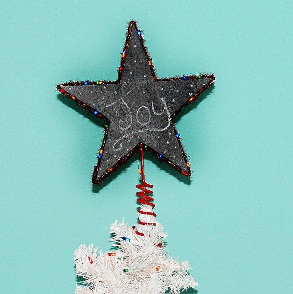 Chalkboard Paint Tree Topper Pictures, Photos, and Images for Facebook