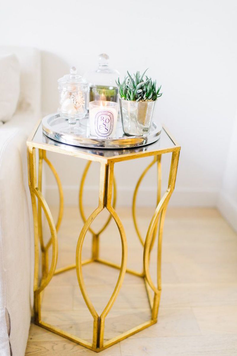 Metallic Gold Side Table Pictures, Photos, and Images for Facebook
