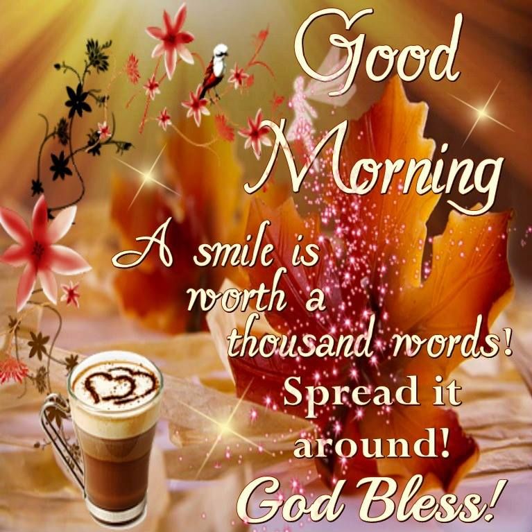 Good Morning Smile God Bless Pictures, Photos, and Images for Facebook ...