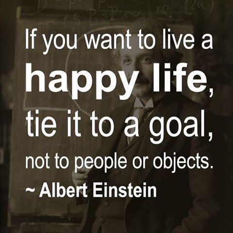 If You Want To Live A Happy Life Tie It To A Goal Pictures Photos And Images For Facebook Tumblr Pinterest And Twitter