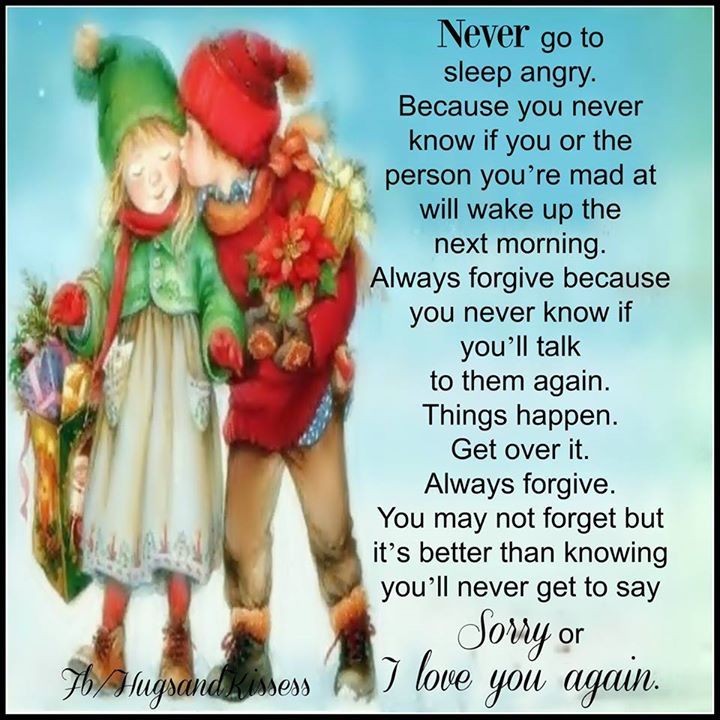 Never Go To Sleep Angry Quote Pictures, Photos, and Images for Facebook