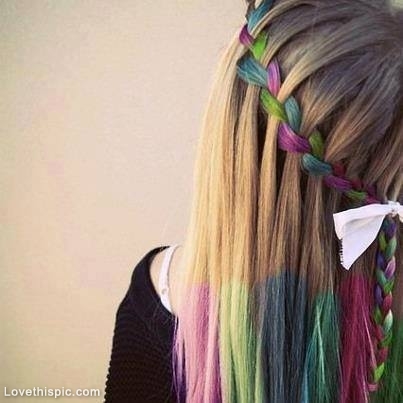 Pretty Colored Braid