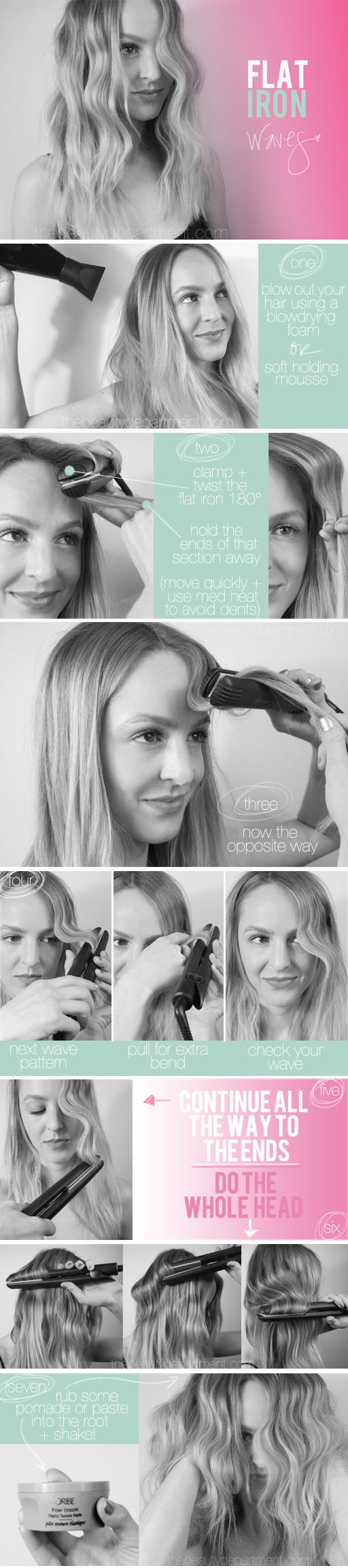 DIY - Flat Iron Waves DIY - Flat Iron Waves