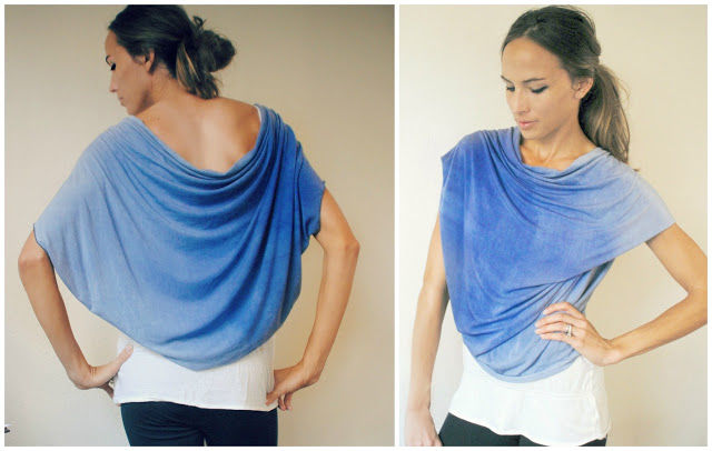 convertible short shawl