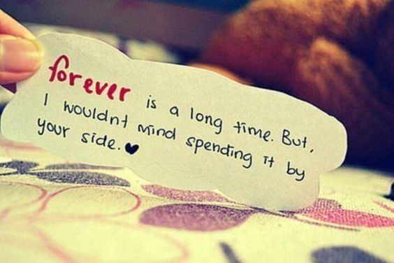 Forever is a long time
