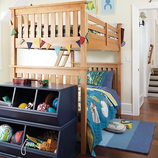 Boy's room organization