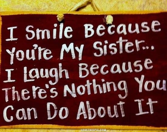 i smile because i smile because