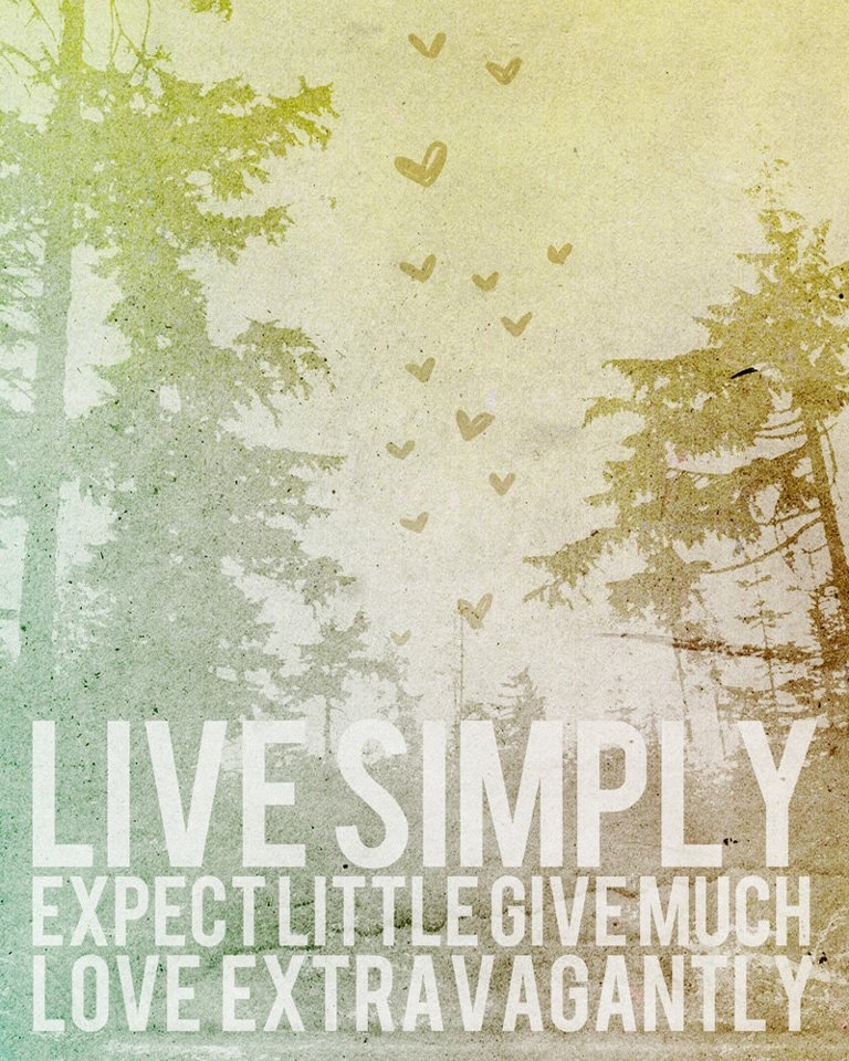 Live Simply