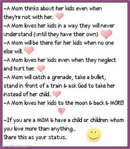 a mom