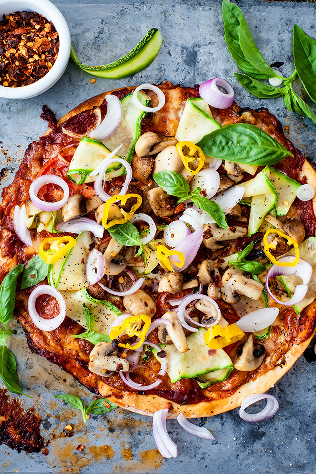 Veggie Pizza Spanish Recipe Pictures, Photos, and Images for Facebook