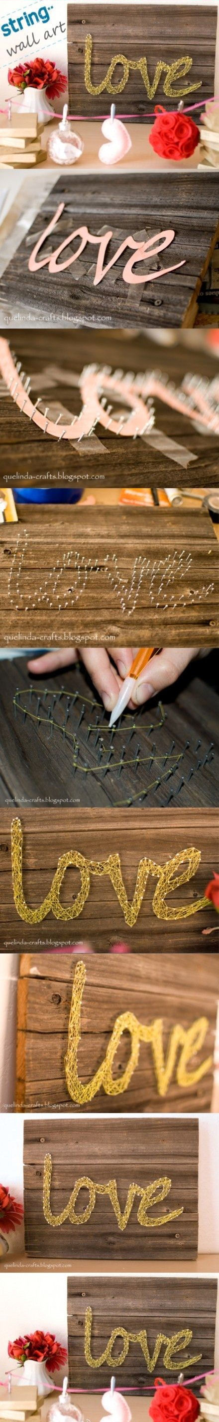 DIY wall art