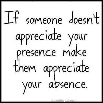 your absence