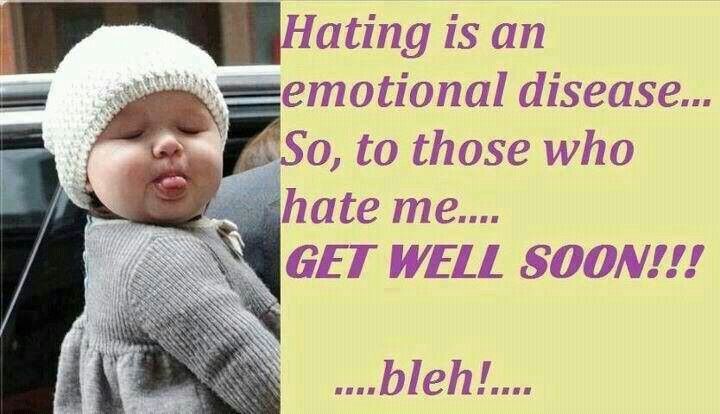 hating hating