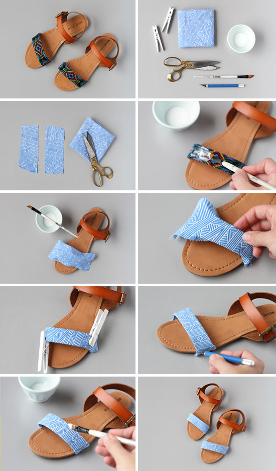 DIY sandal design