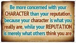 character and reputation character and reputation