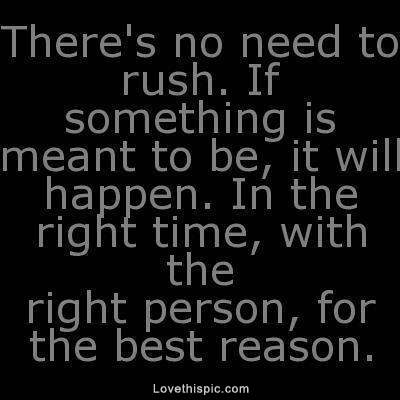 meant to be meant to be