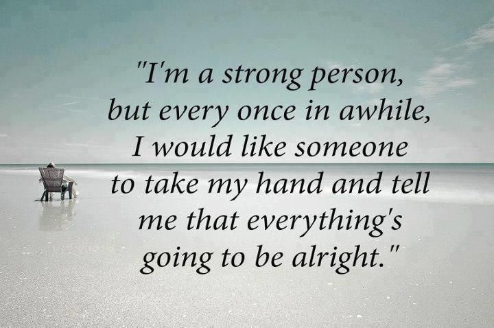 I a a strong person