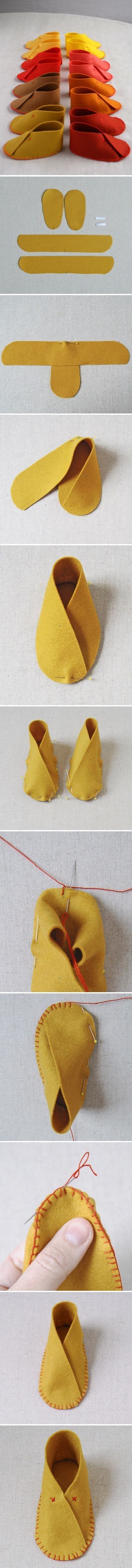 DIY Baby Shoes