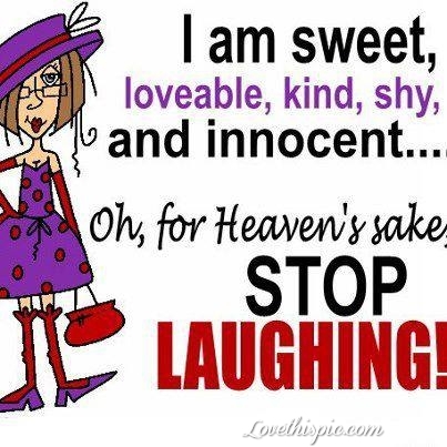 sweet kind and shy