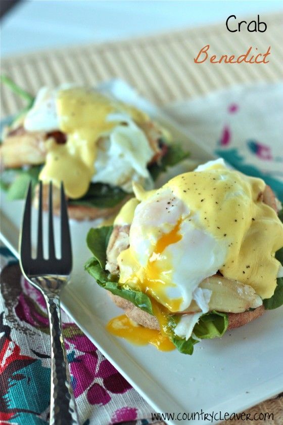 Crab Eggs Benedict Pictures, Photos, and Images for Facebook, Tumblr, Pinterest, and Twitter