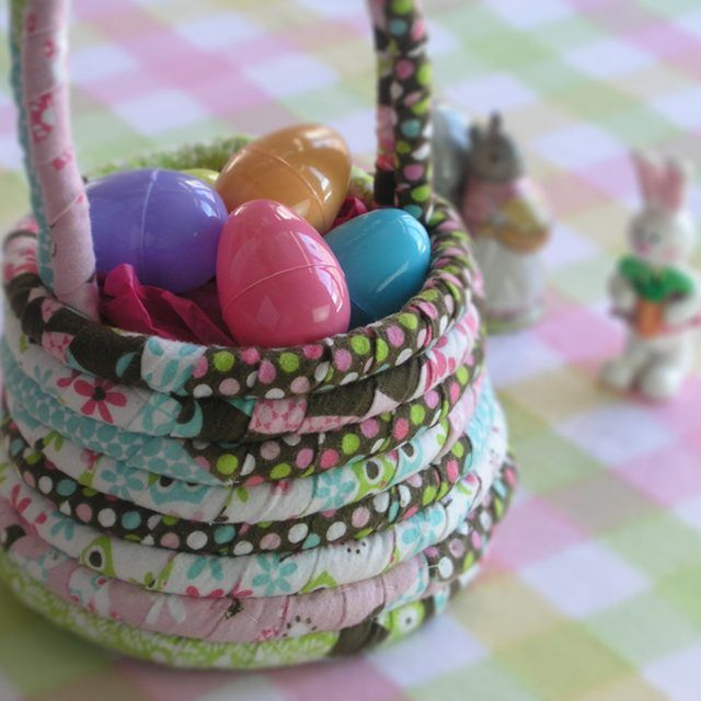 Fabric Rope Easter Basket Pictures, Photos, and Images for Facebook