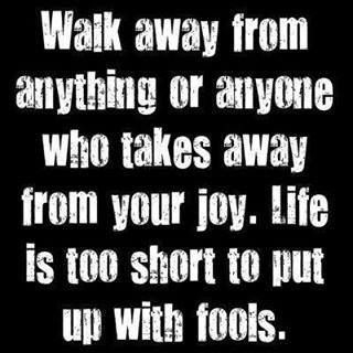 walk away