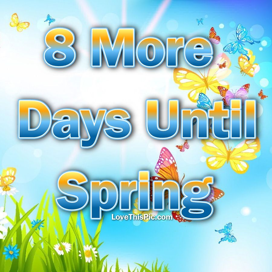 How Many Days Until Spring 2025 Aidan Bosworth
