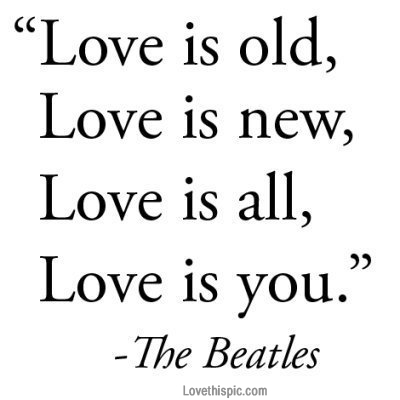 Love is you