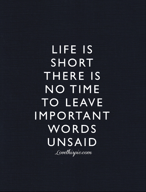 Life is short Life is short