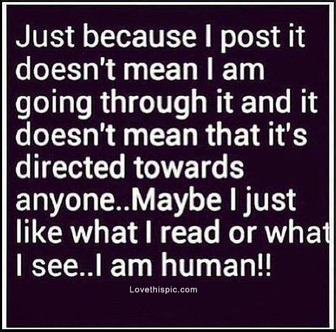 I am human I am human