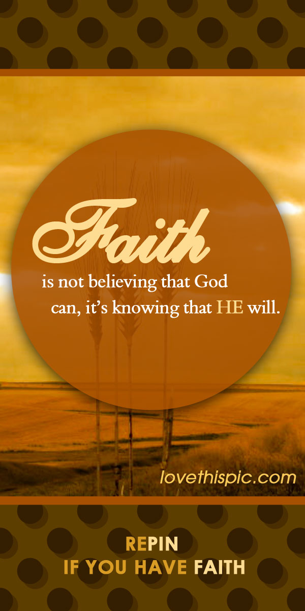 Faith