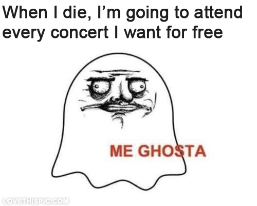 Me ghosta