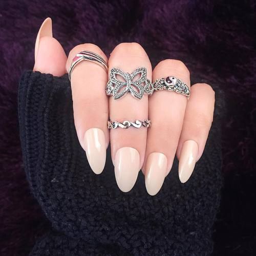 Round Nude Nails Pictures, Photos, and Images for Facebook, Tumblr