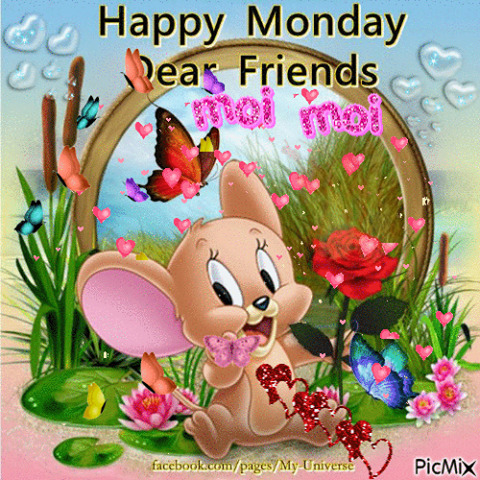 Happy Monday My Friends Happy Monday Dear Friends Quote Pictures, Photos, And Images For Facebook,  Tumblr, Pinterest, And Twitter