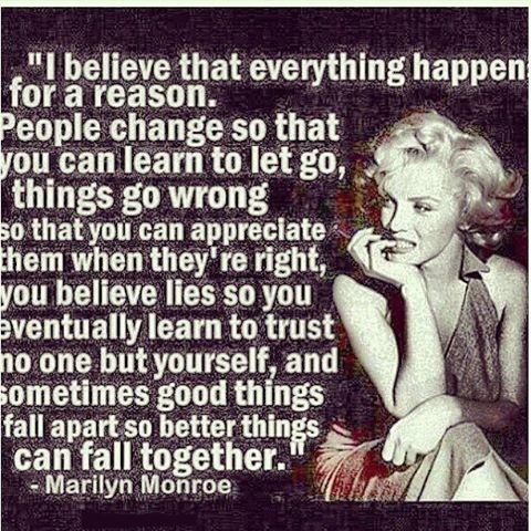 everything happens for a reason