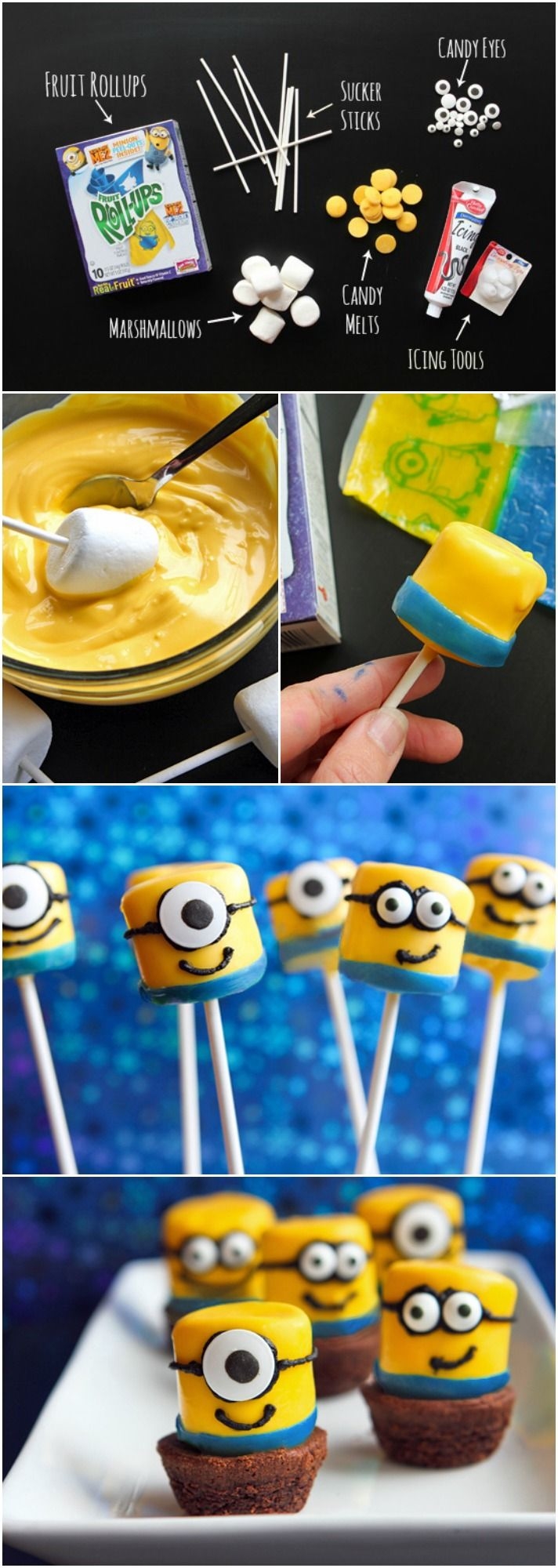 Dispicable Me Cupcakes Dispicable Me Cupcakes