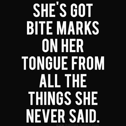Bite Marks On Her Tongue Pictures, Photos, and Images for Facebook
