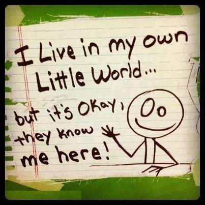 my own little world