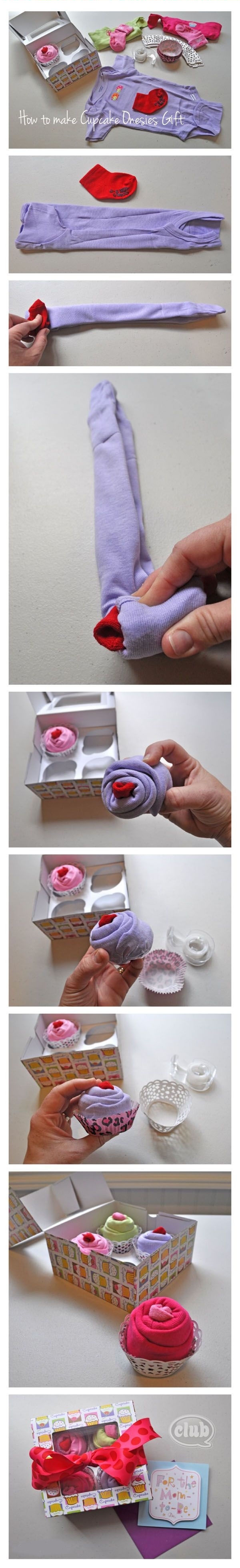DIY Onesies Baby Gift