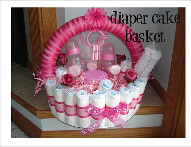 Diaper Cake Basket