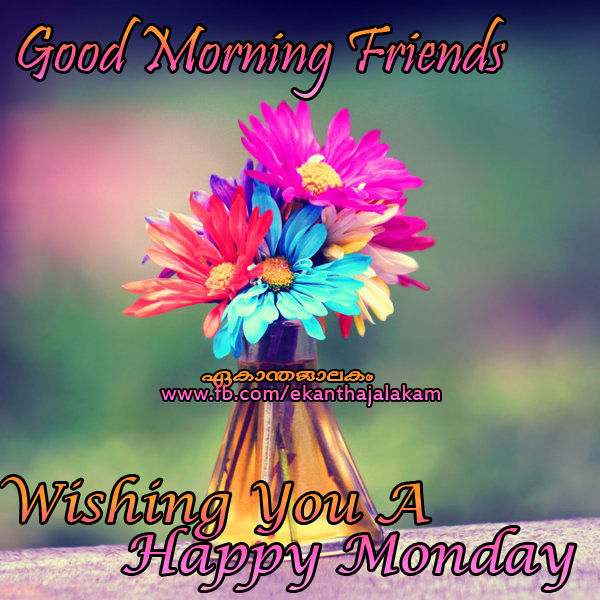 Happy Good Morning Monday Good Morning Friends, Wishing You A Happy Monday Pictures, Photos, And  Images For Facebook, Tumblr, Pinterest, And Twitter
