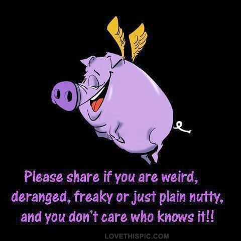 if you are weird