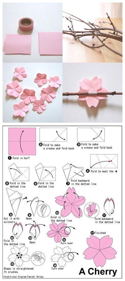 Origami Sakura Origami Sakura