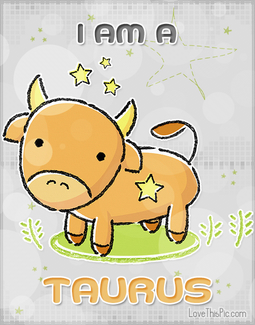 I am a Taurus I am a Taurus