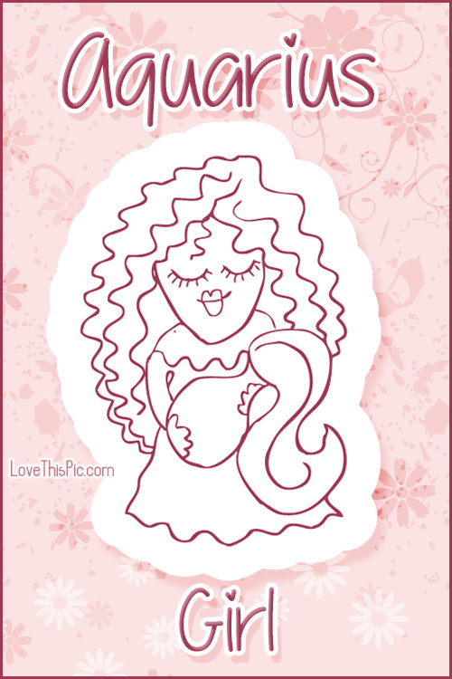 Aquarius Girl Aquarius Girl