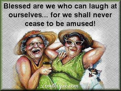 those who can laugh at themselves